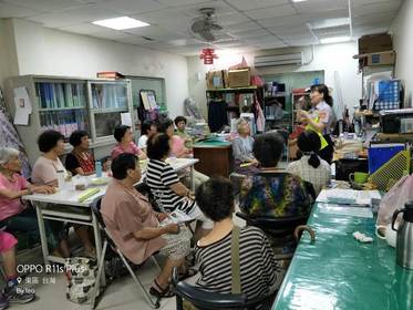 新竹市前溪里集會所交通安全宅配宣導