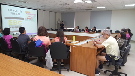 新竹市振興社區送餐志工交通宣導