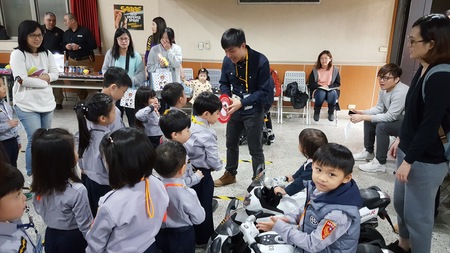 新竹市警察局小小警察體驗營活動