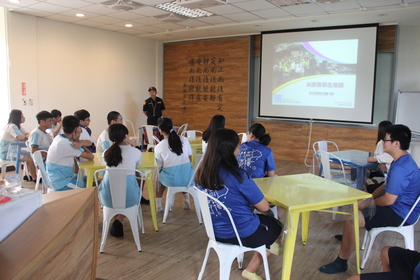 新竹市內湖國中糾察隊學生培訓