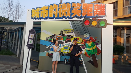 新竹市政府禮讓行人宣導活動--新竹火車站場次