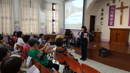 新竹市伯大尼中心高齡者行路安全宣導