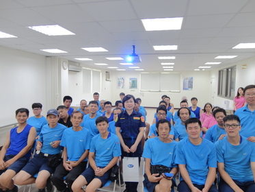 新竹物流大貨車駕駛交通安全宣導