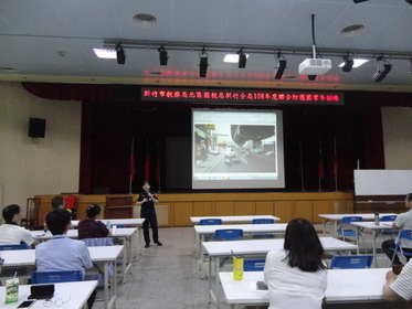 新竹市稅務局聯合防護團常年訓練交通安全宣導