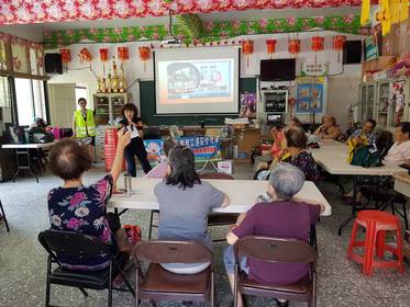 新竹市科園社區高齡者行路安全宣導