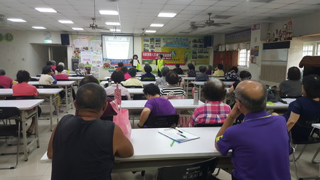 新竹市前溪社區高齡者行路安全宣導