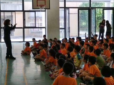 新竹市高峰國小交通安全宣導