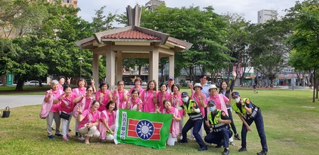 新竹市中央公園高齡者行路交通安全宣導