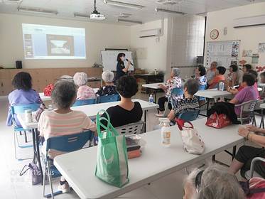 金城活動中心關懷據點高齡宣導