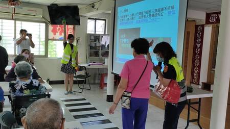 新竹市樹下社區高齡者行路安全宣導