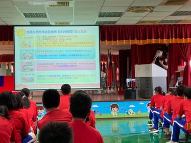 新竹市富禮國中糾察隊學生培訓