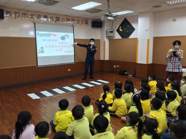 新竹市舊社國小附設幼兒園交通宣導