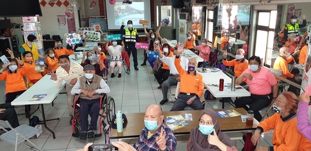 新竹市香村社區發展協會交通安全宣導